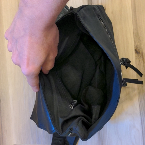 NWT Gorgeous Botkier black vegan backpack - Picture 3 of 7